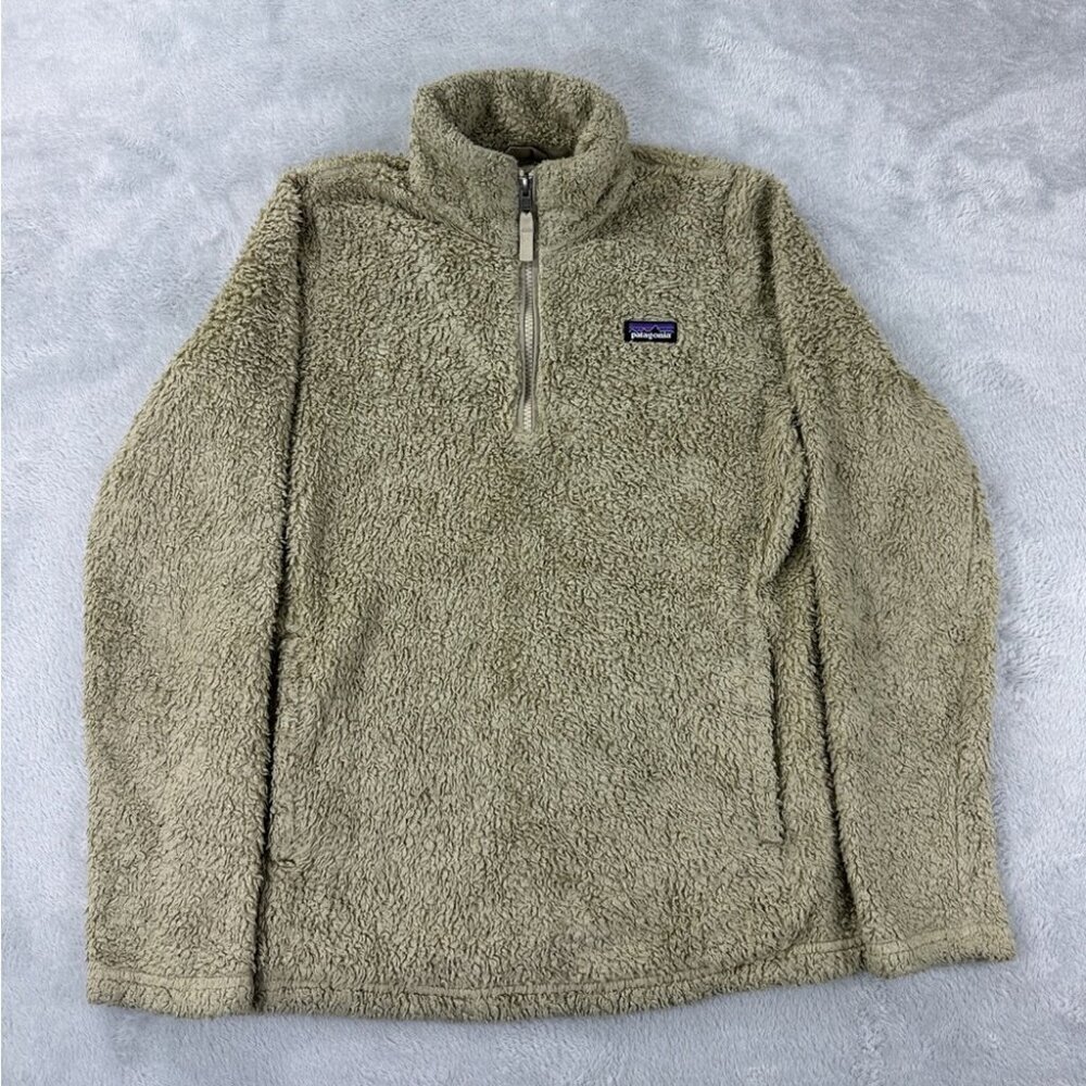 Patagonia Los Gatos High-Pile Fleece Tan Jacket Youth Size XL
